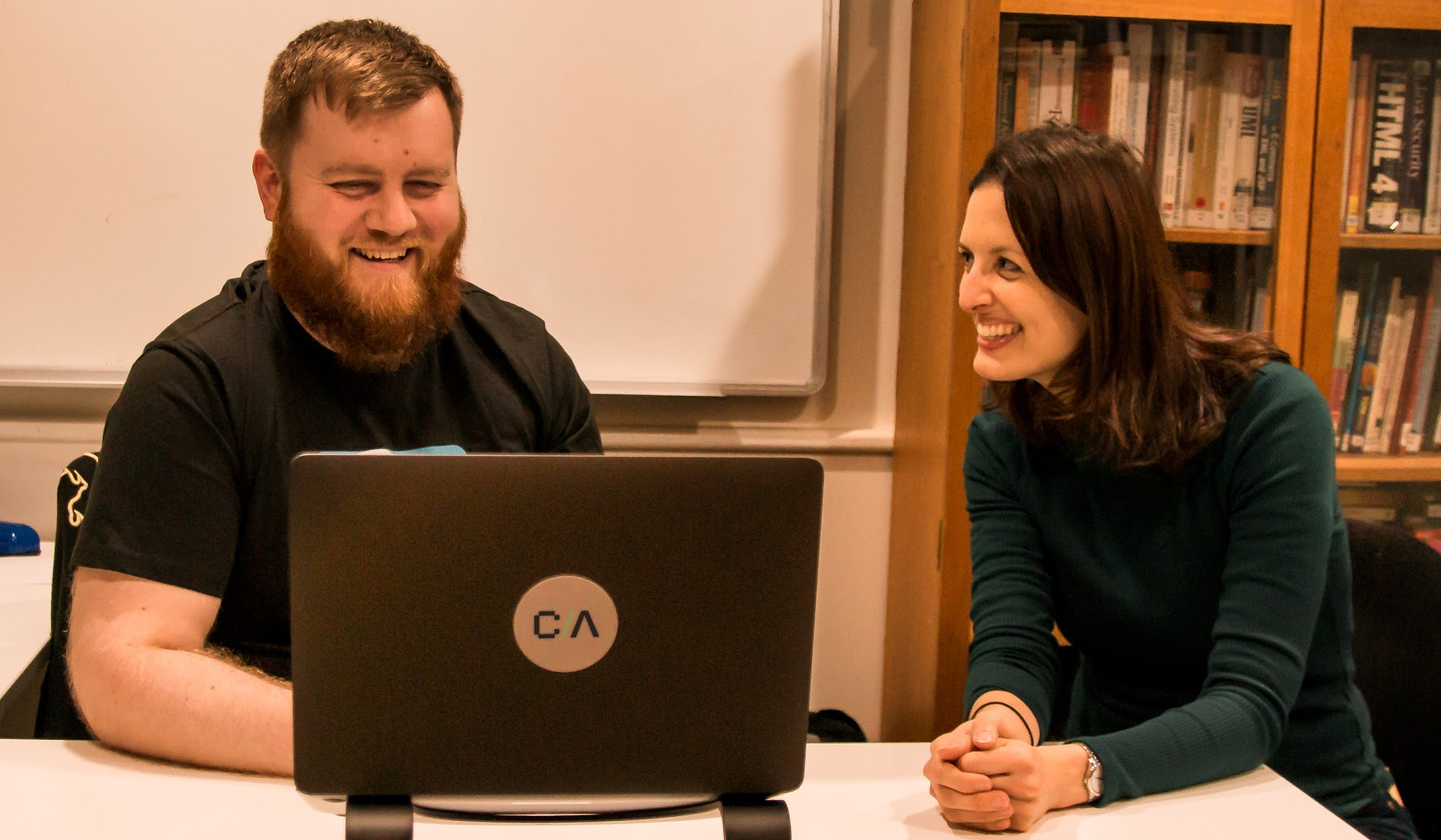Alex Holder (Coder Academy educator) teaching in the Sydney Study Hub